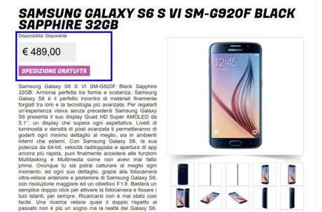 Samsung Galaxy S6 S VI SM G920F Black Sapphire 32GB Samsung Galaxy S6 a 489 euro da Glistockisti.it con garanzia europea Samsung Galaxy S6 a 489 euro da Glistockisti.it con garanzia europea Samsung Galaxy S6 a 489 euro da Glistockisti.it con garanzia europea Samsung Galaxy S6 a 489 euro da Glistockisti.it con garanzia europea Samsung Galaxy S6 a 489 euro da Glistockisti.it con garanzia europea  Gli Stockisti  Smartphone  cellulari  tablet  accessori telefonia  dual sim e tanto altro