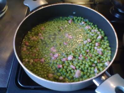 Con e Senza Bimby, Risotto Cremoso con Piselli e Pancetta