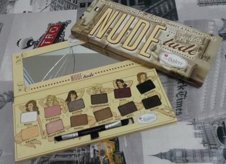 Nude 'tude the balm cosmetics palette