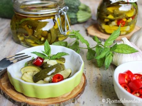 Zucchine sott'olio