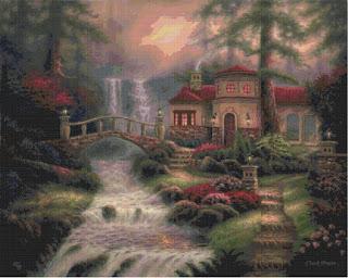Schema per il punto croce: Paesaggio_99