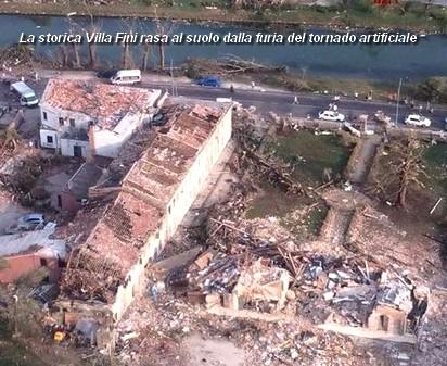 Mira il Dolo: uragano artificiale si abbatte sulla Riviera del Brenta