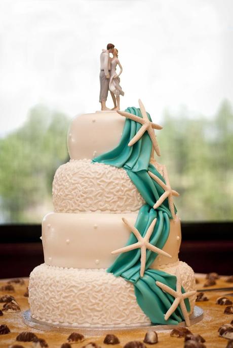 Beach Wedding cake