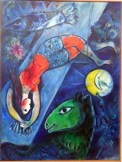 Chagall davanti alla 