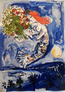 Chagall davanti alla 