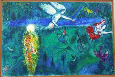 Chagall davanti alla 