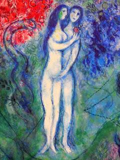 Chagall davanti alla 