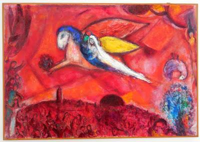 Chagall davanti alla 