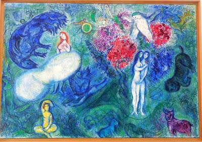 Chagall davanti alla 