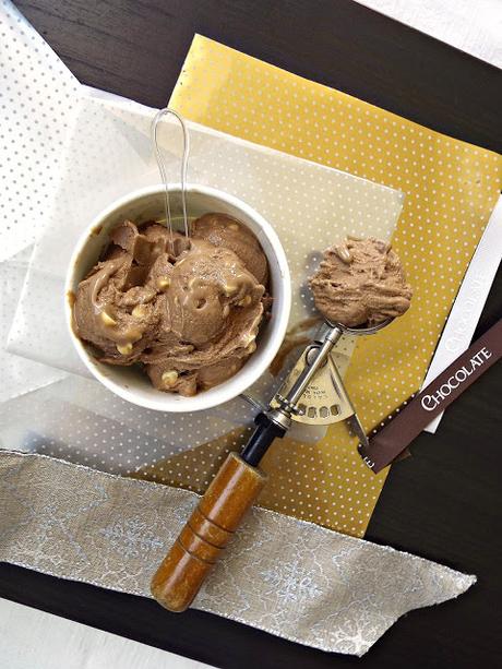 Gelato al doppio cioccolato