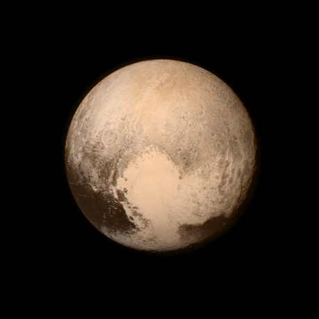 Plutone ripreso il 13 luglio scorso