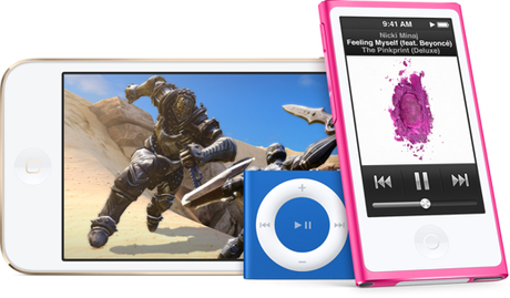 Apple lancia i nuovi iPod Touch, Nano e Shuffle