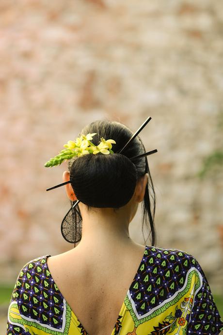 cosa indossare per un matrimonio in estate, Japanese Style, Sandra Bacci 