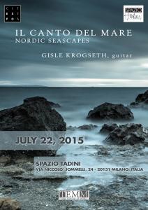 Musica: Concerto Expo in Città, Il Canto del Mare con Gisle Krogseth