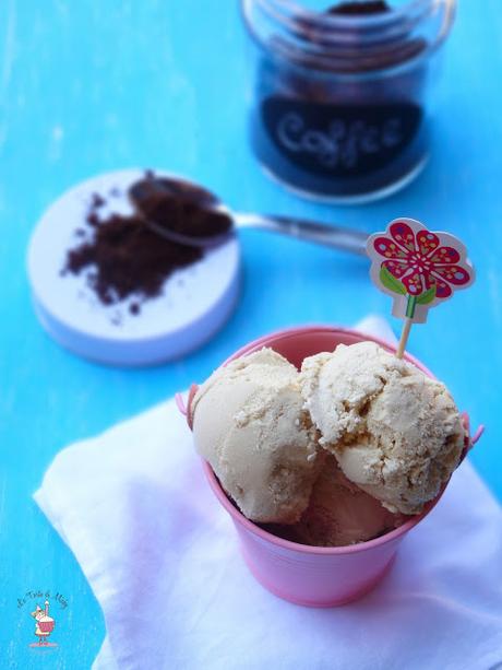 Gelato yogurt e caffè