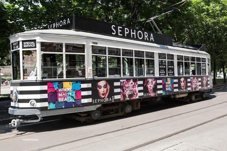 #SephoraBeautyToGo: il tram di bellezza in giro per Milano