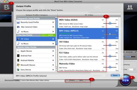 Come convertire mkv in avi con mac gratis