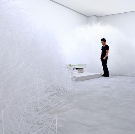 ARTE: Due milioni di cannucce in mostra | Tokujin Yoshioka