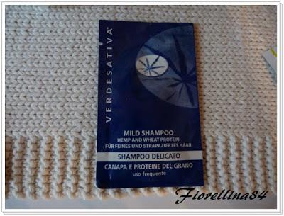 Campioncino shampoo alla canapa e grano di Verdesativa