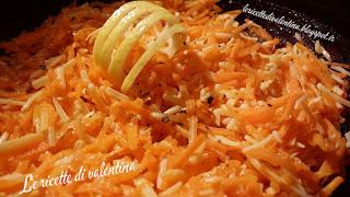 Insalata di carote e Grana Padano di Maura