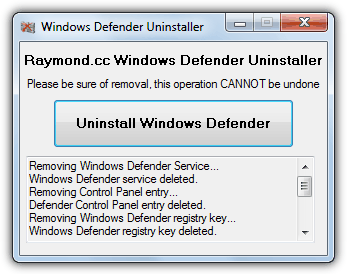 [GUIDA] Come disinstallare Windows Defender (7/8/10)