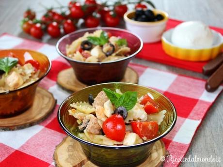 Pasta fredda mediterranea