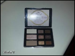 NATURAL EYES TOO FACED: SWATCHES E REVIEW