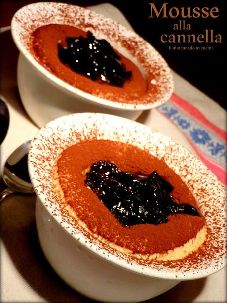 MOUSSE alla CANNELLA