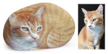 Ritratto di Bacchus, un fantastico gatto arancio!