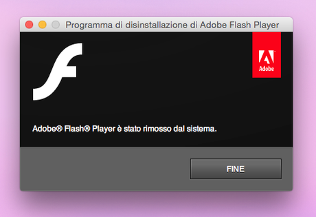 Come disinstallare Flash Player su Mac