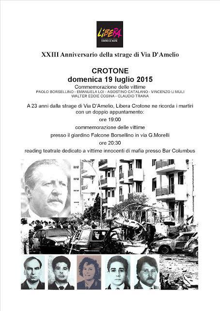 Via D'Amelio 19 luglio 1992: 23 anni dalla strage