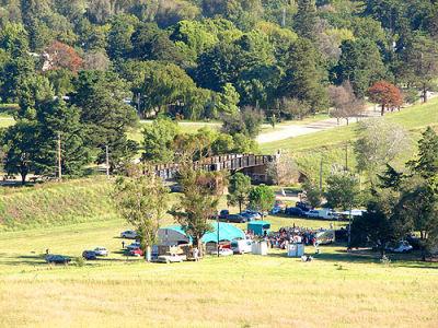 La zona turistica di Sierra de la Ventana in pieno contatto con la natura.