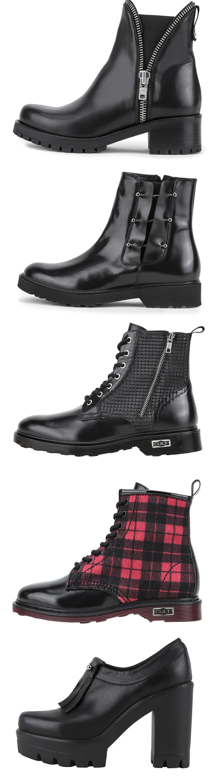 CULT, Back In Black: Collezione Scarpe e Borse A/I 2015-16