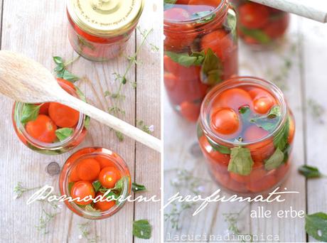 pomodorini profumati alle erbe