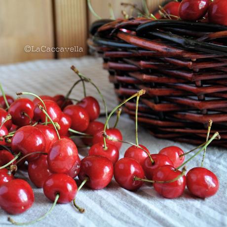 lacaccavella, marmellata, ciliege, fattaincasa, cherries, jam, homemade