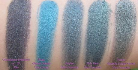 Trucco Del Giorno #107: Playing with Babylon by Nabla Cosmetics (swatches e comparazioni)