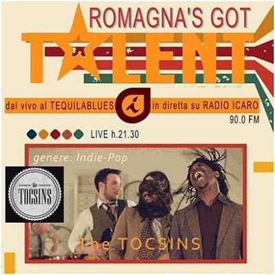 Martedi' 21 luglio 2015, sul Palco del Tequila Blues di San Mauro a Mare (FC), saliranno alle h.21.30 i  The Tocsins .