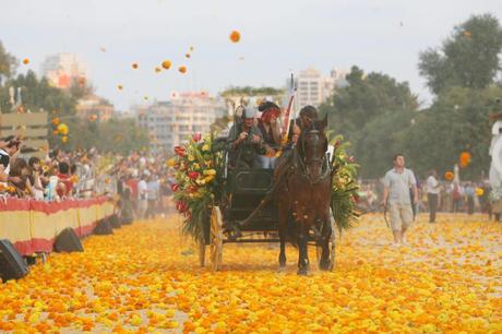 La Battaglia dei Fiori di Valencia