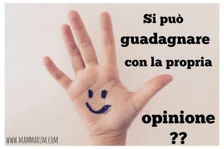 Come guadagnare con la propria opinione?
