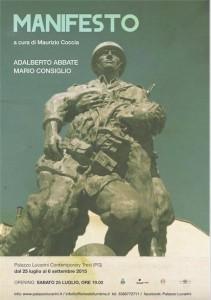 MANIFESTO – Adalberto Abbate e Mario Consiglio