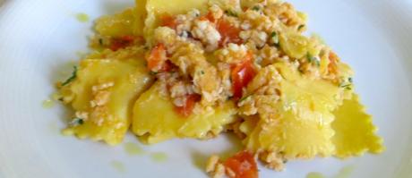 Maccheroni al ragù di nasello