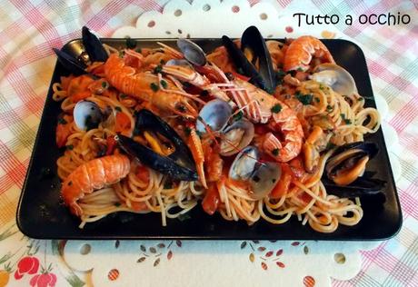 Ridatemi la pasta allo scoglio! - Spaghetti allo scoglio (alla mia maniera)