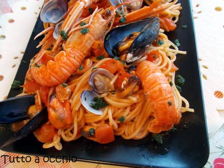 Ridatemi la pasta allo scoglio! - Spaghetti allo scoglio (alla mia maniera)