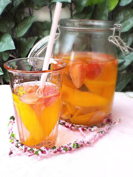 Detox water #9: Mango e fragole