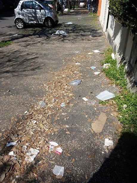 Non sono di Roma e queste cose che a voi sembran normali, mi appaiono come assurde. Percorso in 40 foto