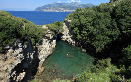 Notti chiare ai Bagni della Regina Giovanna a Sorrento