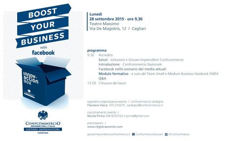 Arriva a Cagliari il Roadshow di Facebook in collaborazione con Confcommercio