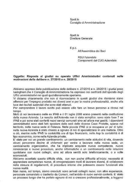 ASP: primi effetti della 