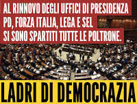 Il M5S sbattuto fuori dagli uffici di Presidenza, #LaPauraFa90!