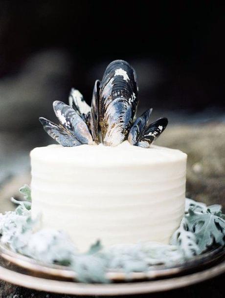 Torte originali per il matrimonio in spiaggia